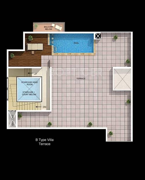 Mantri Signature Villa (4BHK+5T (4,890 sq ft) + Servant Room 4890 sq ft)