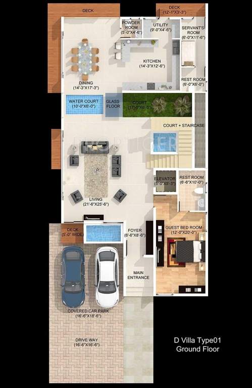 Mantri Signature Villa (5BHK+6T (6,510 sq ft) + Servant Room 6510 sq ft)