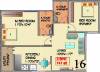 Keystone Properties Sri Sai Residency (2BHK+2T (747 sq ft) 747 sq ft)