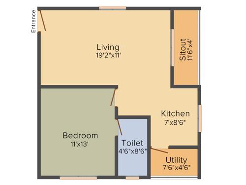 Keystone Sai Prithvi Elite (1BHK+1T (780 sq ft) 780 sq ft) Keystone Sai Prithvi Elite (1BHK+1T (780 sq ft) 780 sq ft)