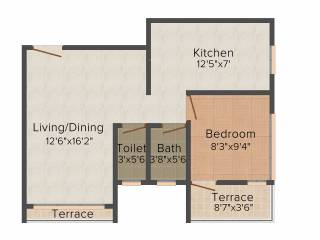 RC Bhakti Vilas (1BHK+1T (640 sq ft) 640 sq ft) RC Bhakti Vilas (1BHK+1T (640 sq ft) 640 sq ft)