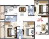 Baldota Elegant (3BHK+3T (1,405 sq ft) 1405 sq ft)