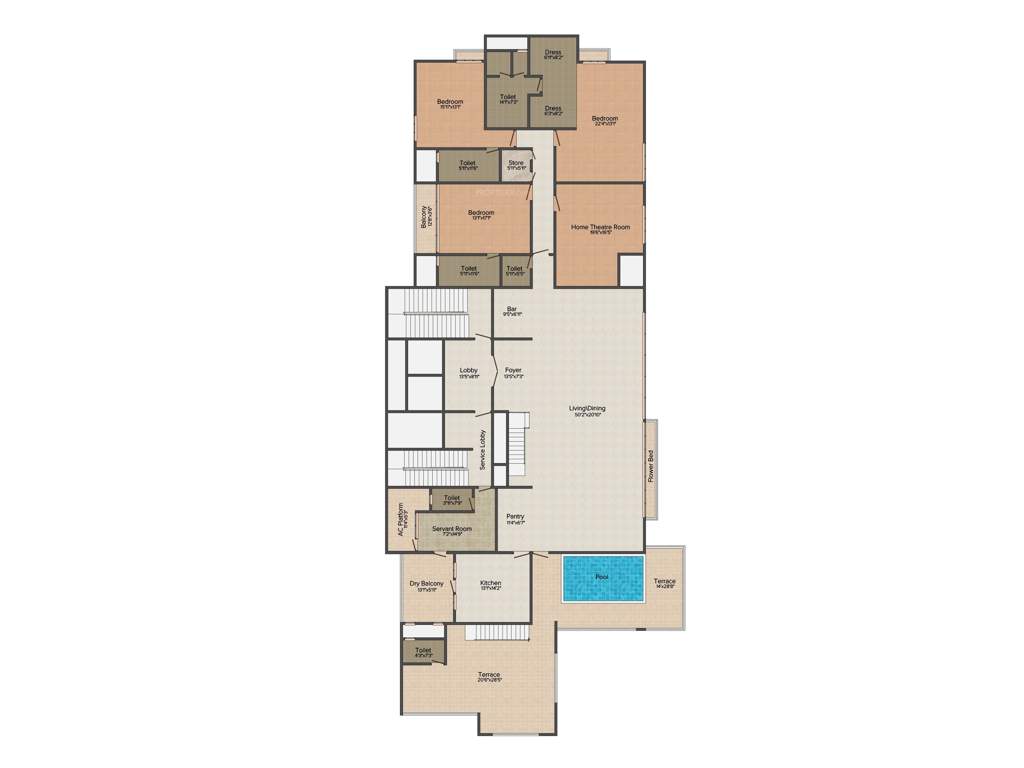 ABIL Castel Royale Magnifique (4BHK+4T (5,600 sq ft) 5600 sq ft)