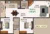 Sai Mega Samruddhi (2BHK+2T (1,145 sq ft) 1145 sq ft)