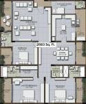 Carbon Nethaniah (3BHK+3T (2,683 sq ft) + Servant Room 2683 sq ft) Carbon Nethaniah (3BHK+3T (2,683 sq ft) + Servant Room 2683 sq ft)
