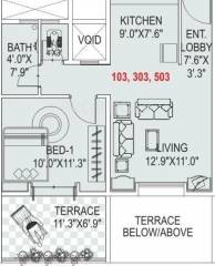 Goel Ganga Osian Meadows (1BHK+1T (594 sq ft) 594 sq ft) Goel Ganga Osian Meadows (1BHK+1T (594 sq ft) 594 sq ft)
