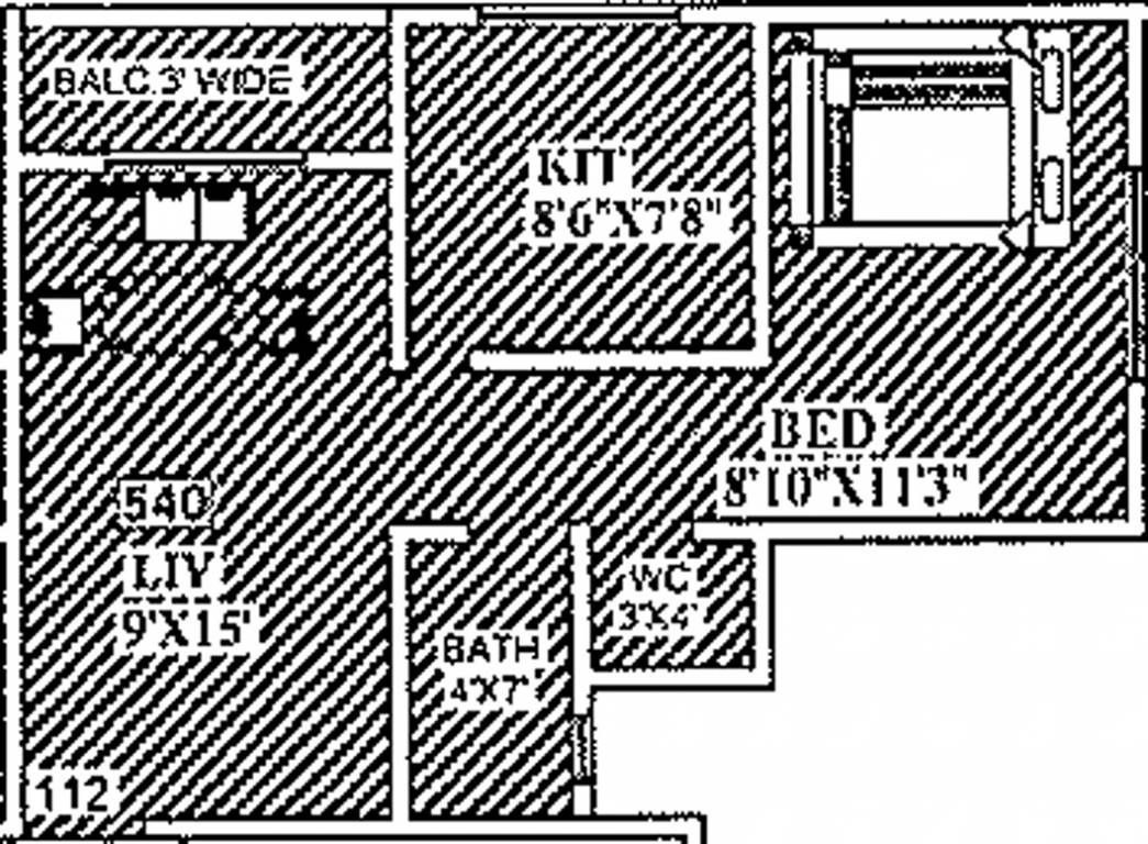 Gurukrupa Developers Guru Shrushti (1BHK+1T (540 sq ft) 540 sq ft) Gurukrupa Developers Guru Shrushti (1BHK+1T (540 sq ft) 540 sq ft)