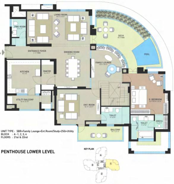 Indiabulls Enigma (5BHK+6T (6,780 sq ft) + Servant Room 6780 sq ft)