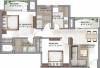 Oneiric Epic Residency (2BHK+2T (900 sq ft) 900 sq ft)