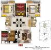 Nahar Jaishree (2BHK+2T (1,119 sq ft) 1119 sq ft)