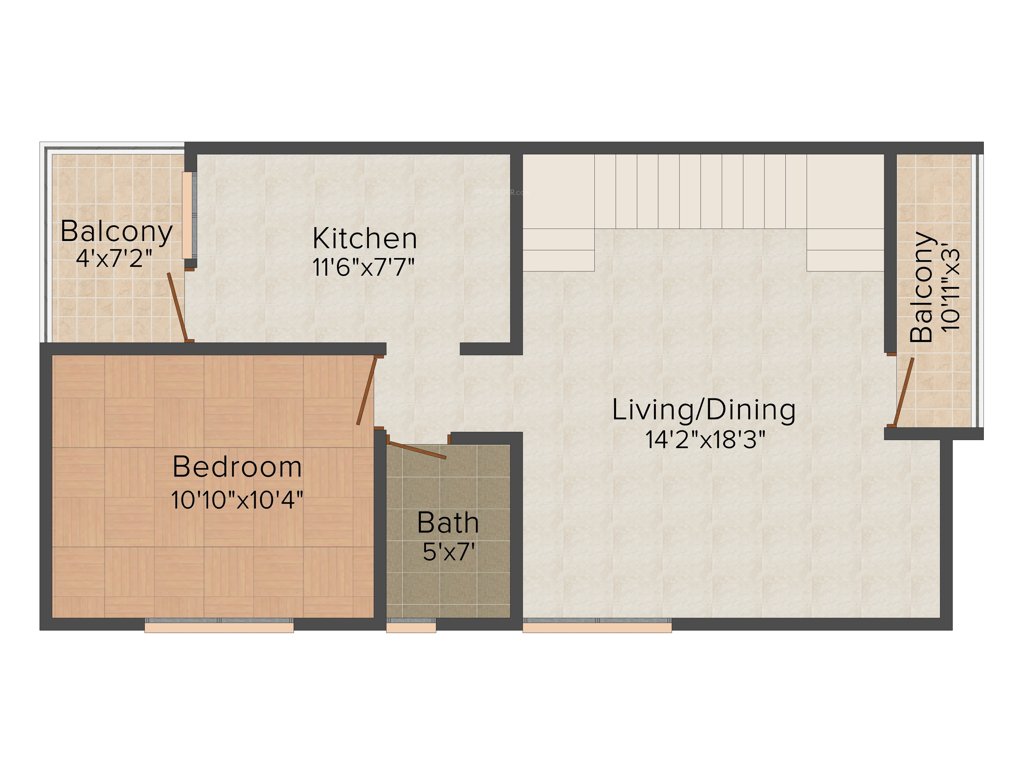 Maaruthi Elysium (3BHK+3T (1,809 sq ft) 1809 sq ft)