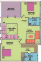  courtyard Floor Plan First Floor Plan