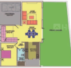  courtyard Floor Plan Ground Floor Plan
