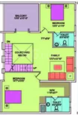  courtyard Floor Plan First Floor Plan