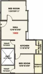 Rajesh East Enigma (2BHK+2T (1,260 sq ft) 1260 sq ft) Rajesh East Enigma (2BHK+2T (1,260 sq ft) 1260 sq ft)