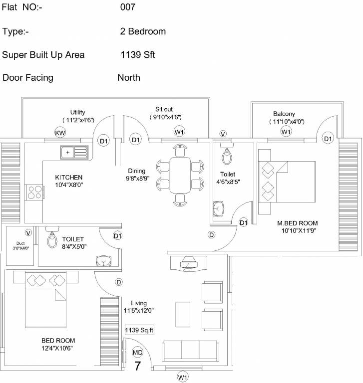 Karna Sree Builder Mathru Sree Silver Oak (2BHK+2T (1,139 sq ft) 1139 sq ft) Karna Sree Builder Mathru Sree Silver Oak (2BHK+2T (1,139 sq ft) 1139 sq ft)