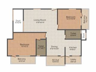 Karna Sree Builder Mathru Sree Silver Oak 2BHK+2T (1,330 sq ft) Karna Sree Builder Mathru Sree Silver Oak 2BHK+2T (1,330 sq ft)