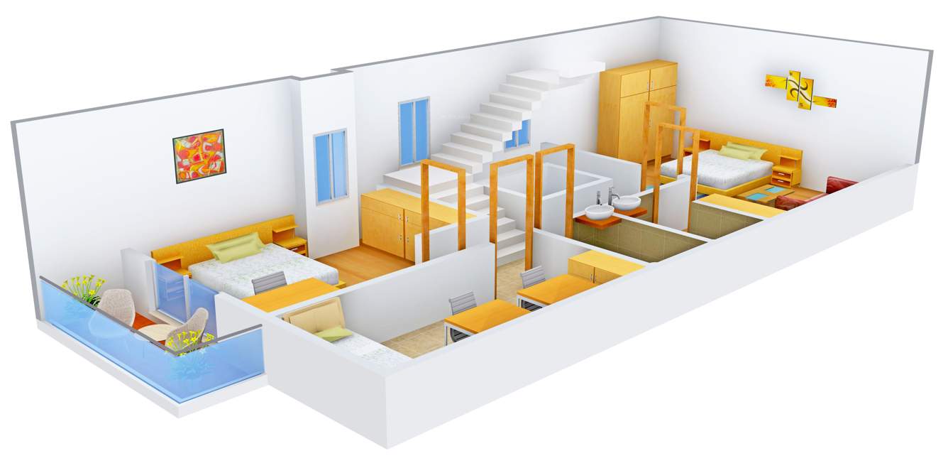 Navani Independence (3BHK+3T (2,127 sq ft) + Study Room 2127 sq ft)