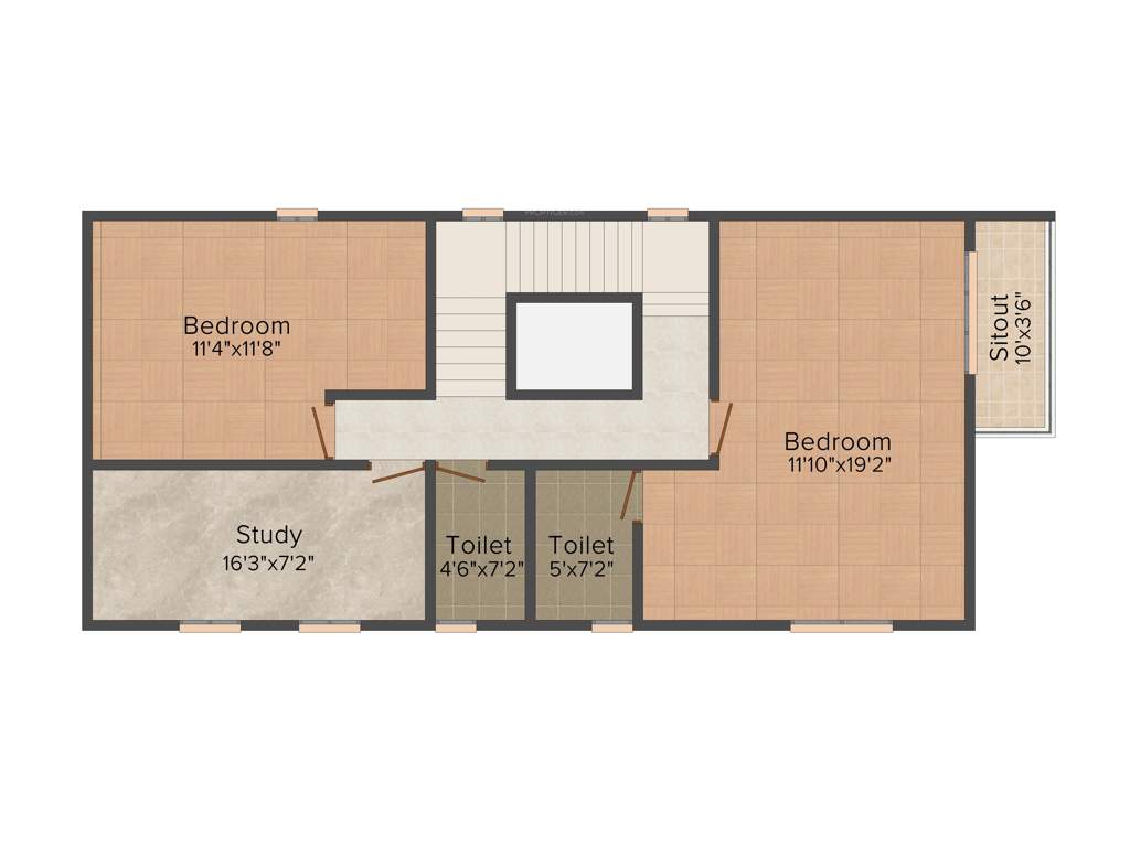 Navani Independence (3BHK+3T (2,132 sq ft) + Study Room 2132 sq ft)