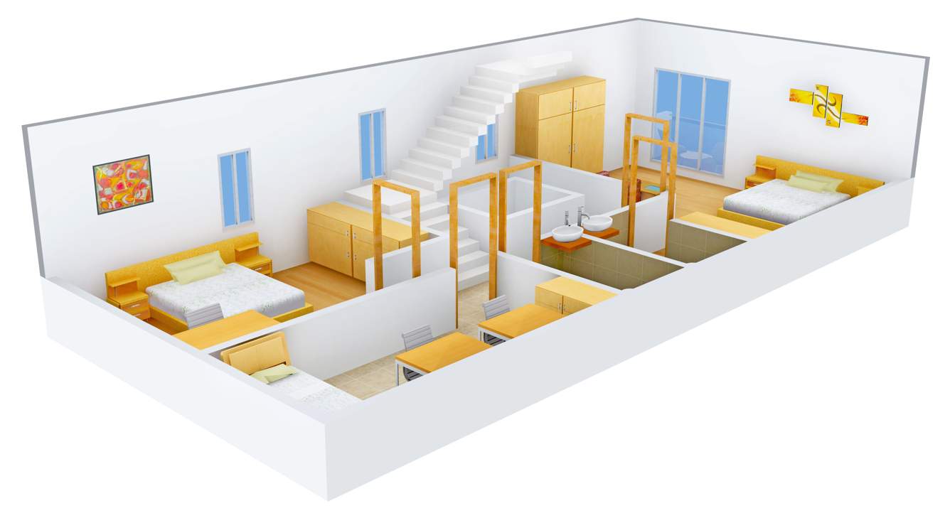 Navani Independence (3BHK+3T (2,132 sq ft) + Study Room 2132 sq ft)