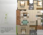 Adiga Vishwendra (3BHK+2T (1,540 sq ft) 1540 sq ft) Adiga Vishwendra (3BHK+2T (1,540 sq ft) 1540 sq ft)