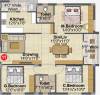 Gauthami Green Blossoms (3BHK+3T (1,505 sq ft) 1505 sq ft)