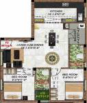 Shree Yogaranga (2BHK+2T (881 sq ft) + Pooja Room 881 sq ft) Shree Yogaranga (2BHK+2T (881 sq ft) + Pooja Room 881 sq ft)