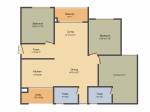 SKAV Ohana (3BHK+2T (1,640 sq ft) 1640 sq ft)