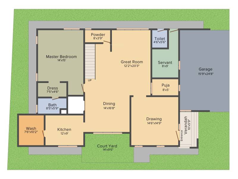 Gauthami Vivana (4BHK+5T (4,896 sq ft) + Servant Room 4896 sq ft)