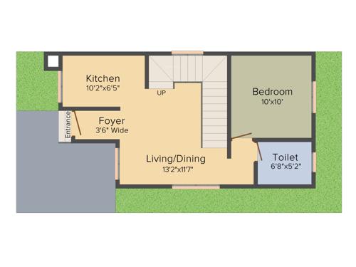 My Rich Wood Villas (3BHK+3T (1,280 sq ft) 1280 sq ft)