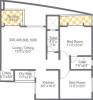 Garve Golden Treasures (2BHK+2T (1,054 sq ft) 1054 sq ft)