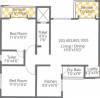 Garve Golden Treasures (2BHK+2T (1,052 sq ft) 1052 sq ft)