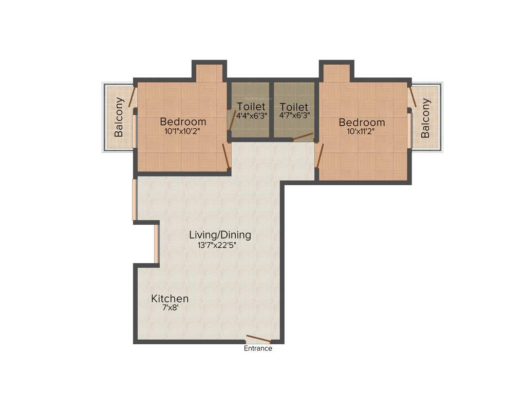 Himang Lathangi (2BHK+2T (925 sq ft) 925 sq ft)