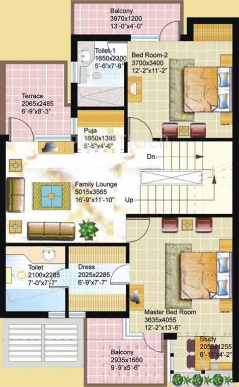 Ansal Florence Villa (3BHK+4T (2,291 sq ft) Study Room 2291 sq ft) Ansal Florence Villa (3BHK+4T (2,291 sq ft) Study Room 2291 sq ft)