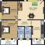 Vettri Mayoora (2BHK+2T (835 sq ft) 835 sq ft) Vettri Mayoora (2BHK+2T (835 sq ft) 835 sq ft)