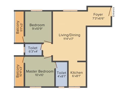 SB SS Sunshine (2BHK+2T (900 sq ft) 900 sq ft) SB SS Sunshine (2BHK+2T (900 sq ft) 900 sq ft)