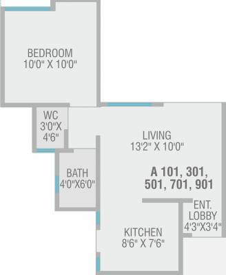 Nivasa Nivasa Udaan (1BHK+1T (632 sq ft) 632 sq ft) Nivasa Nivasa Udaan (1BHK+1T (632 sq ft) 632 sq ft)
