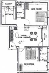 Abiraami Amala Jothi (2BHK+2T (890 sq ft) 890 sq ft) Abiraami Amala Jothi (2BHK+2T (890 sq ft) 890 sq ft)