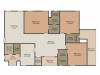 AR Amara Arya (3BHK+3T (3,022 sq ft) + Servant Room 3022 sq ft)