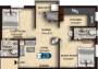 The Nest Hans (2BHK+2T (770 sq ft) 770 sq ft) The Nest Hans (2BHK+2T (770 sq ft) 770 sq ft)