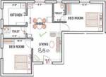 Abiraami Anugraha (2BHK+2T (880 sq ft) 880 sq ft) Abiraami Anugraha (2BHK+2T (880 sq ft) 880 sq ft)