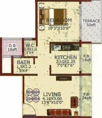 Aditya Dream Paradise (1BHK+1T (700 sq ft) 700 sq ft) Aditya Dream Paradise (1BHK+1T (700 sq ft) 700 sq ft)