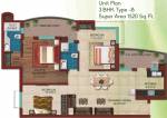 Vanshi Central Greens (3BHK+2T (1,520 sq ft) 1520 sq ft)