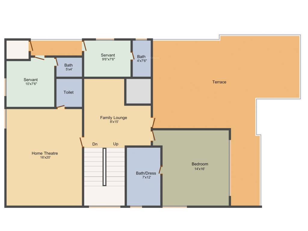 Jayabheri Temple Tree (4BHK+4T (5,950 sq ft) + Study Room 5950 sq ft)