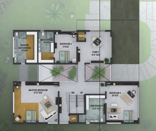 temple tree Floor Plan First Floor Plan