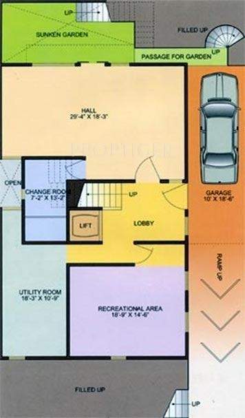 Ardee Palm Grove Villas (5BHK+5T (5,300 sq ft)   Servant Room 5300 sq ft)