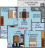 SLV Nakshatra (2BHK+2T (1,179 sq ft) 1179 sq ft)
