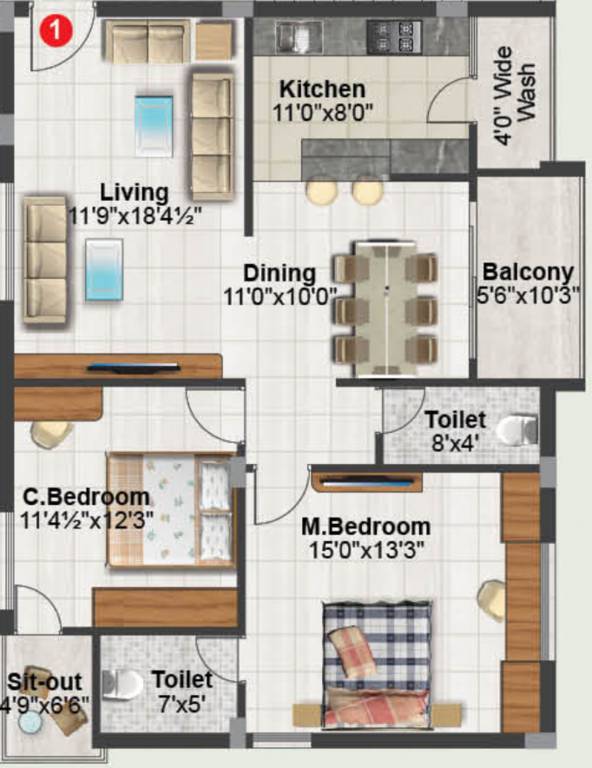  spring meadows Floor Plan Floor Plan