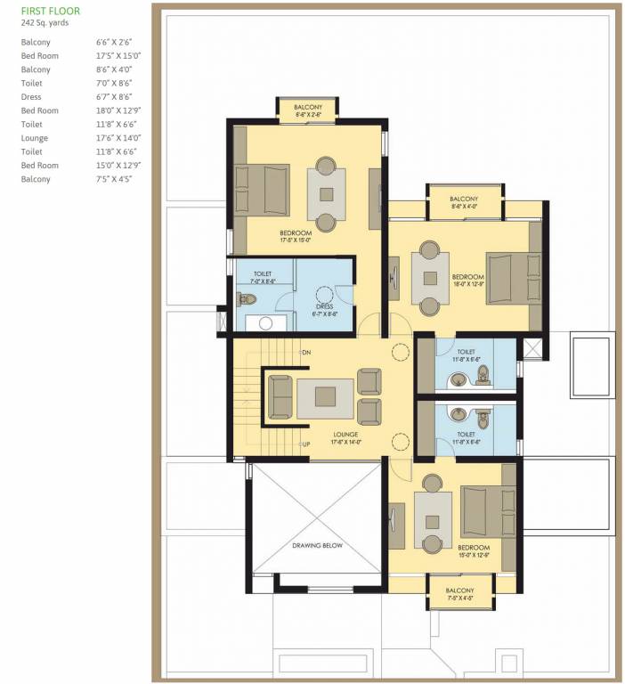Applewoods Sidalcea (4BHK+5T (5,940 sq ft) Servant Room 5940 sq ft) Applewoods Sidalcea (4BHK+5T (5,940 sq ft) Servant Room 5940 sq ft)