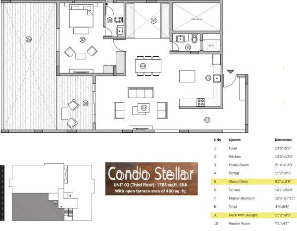 Neev Lavie (1BHK+2T (1,783 sq ft) 1783 sq ft) Neev Lavie (1BHK+2T (1,783 sq ft) 1783 sq ft)